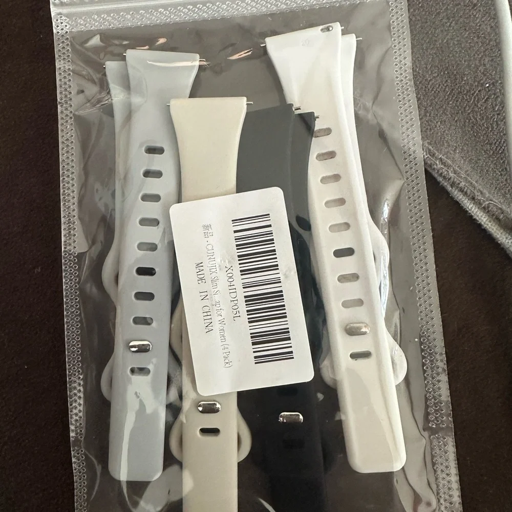 Smartwatch Replacement Bands - Black, White, Gray